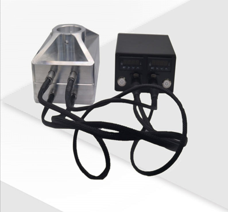 Rosin Heat Press Convex Plate Kit With Four Heating Rod 4"x7"
