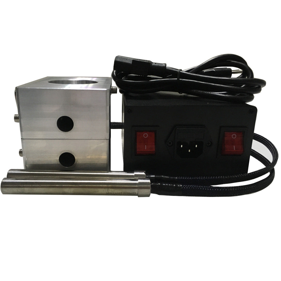 Rosin Heat Press 3x5inch Concave Plates Kits With Dual Heater Rod