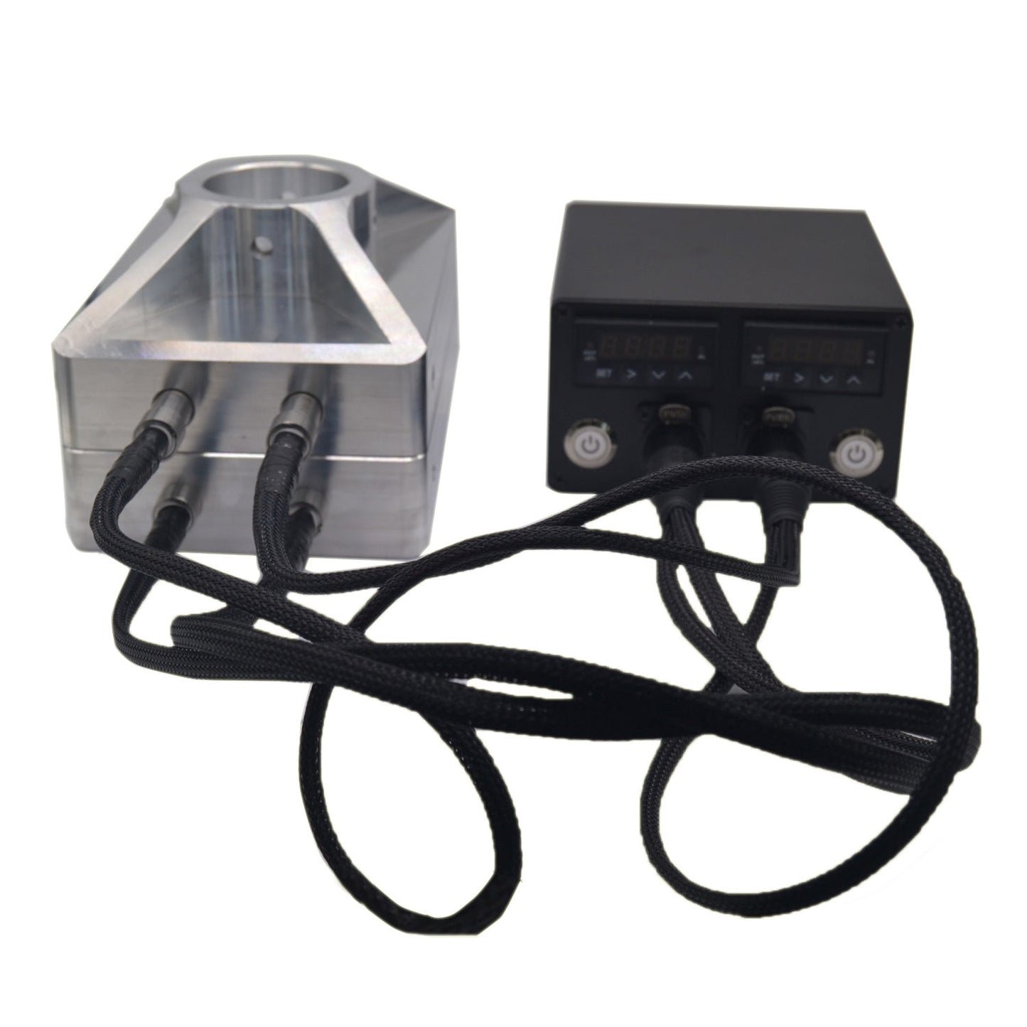 Rosin Heat Press Convex Plate Kit With Four Heating Rod 4"x7"