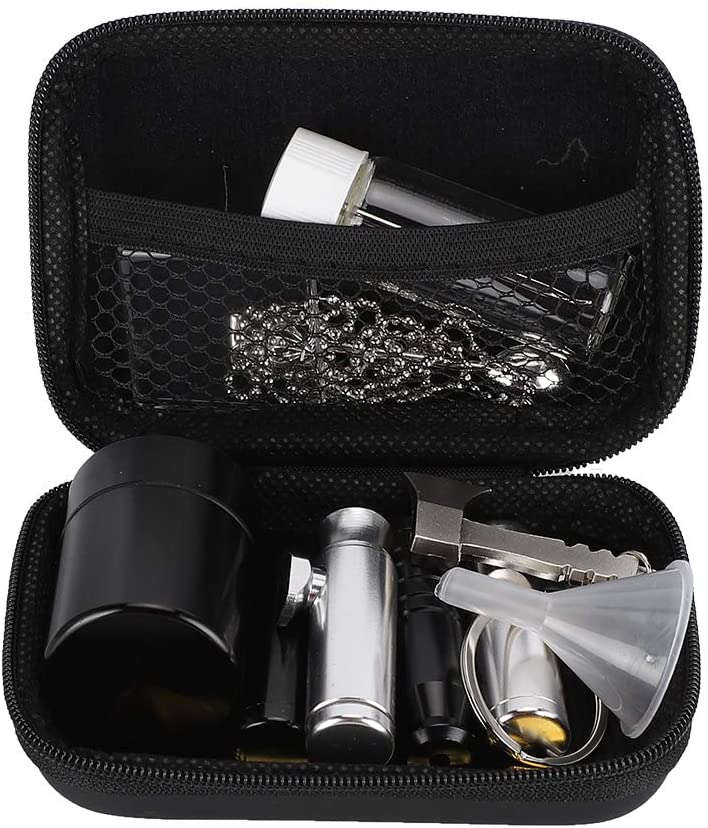 Tobacco Pouch Bags Pipe Case Rolling Storage 12Pcs Portable Kit