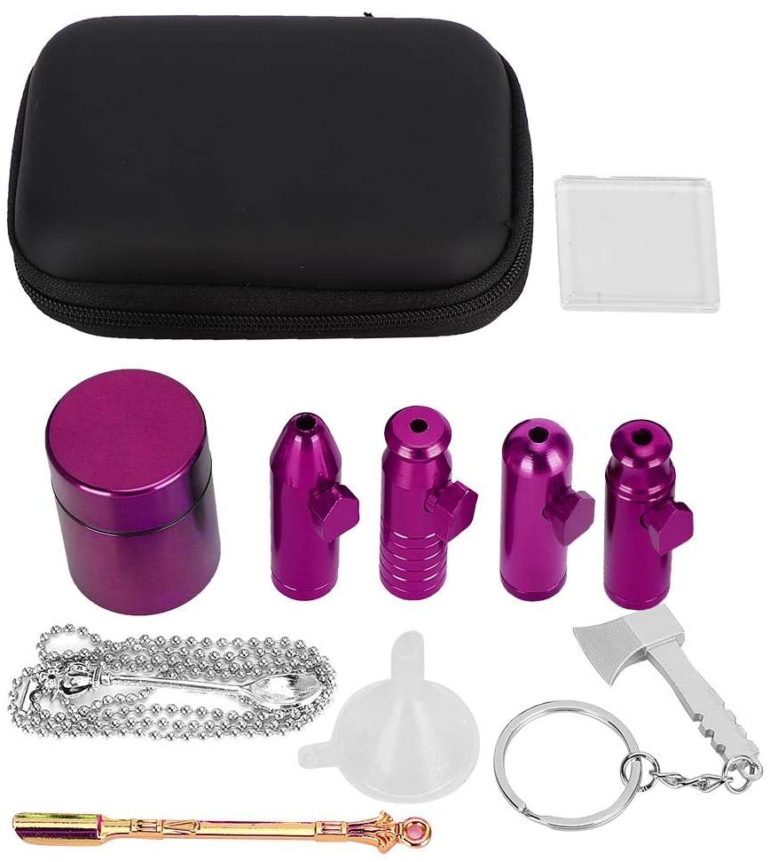 Tobacco Pouch Bags Pipe Case Rolling Storage 12Pcs Portable Kit