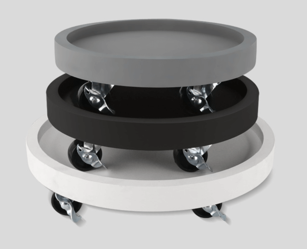 Plant Caddy With Locking Wheels for Indoor Outdoor Gardening