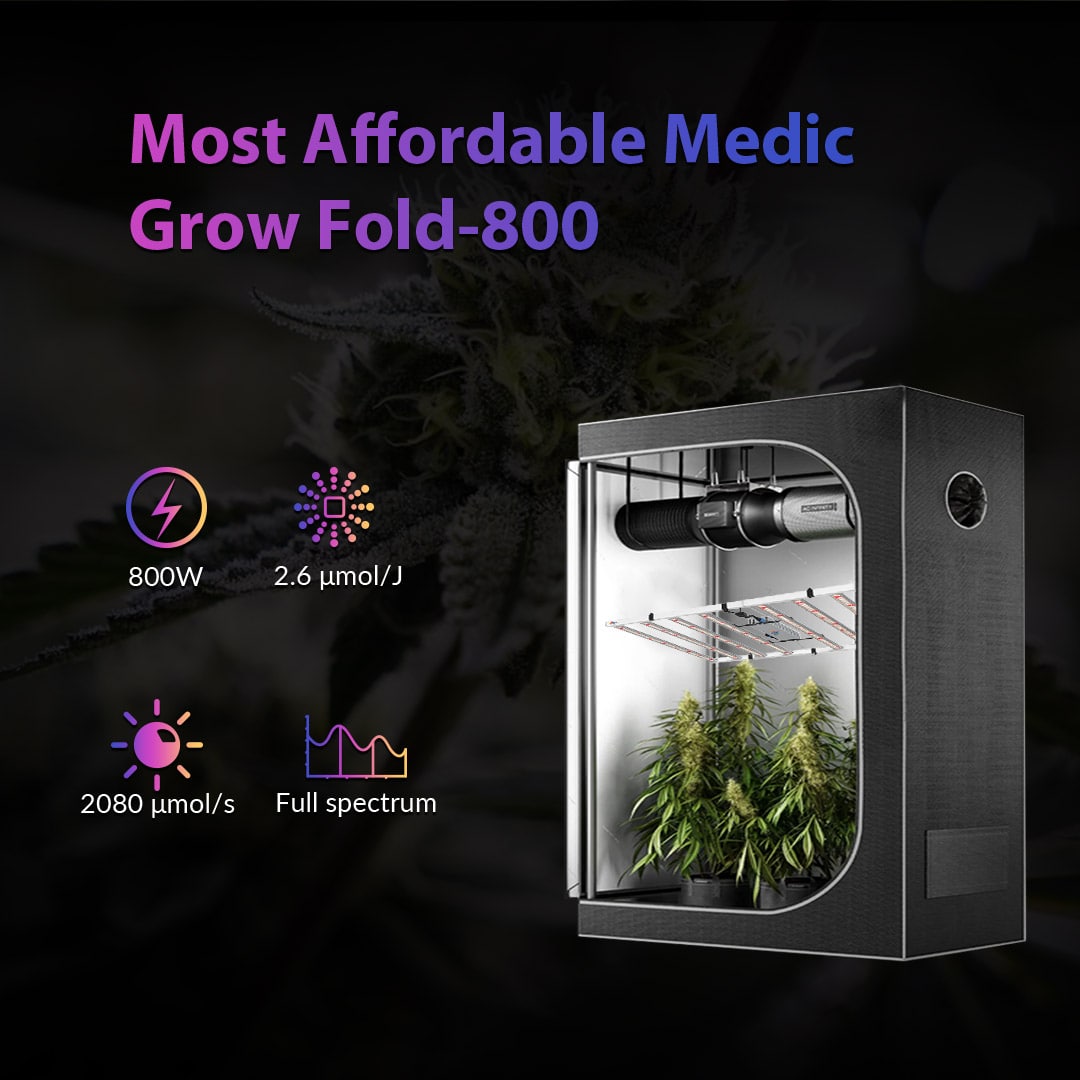 800W LED Grow Light Full-Spectrum