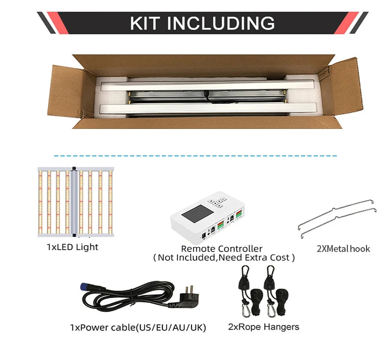 1000W LED Grow Light Samsung Full Spectrum 660nm