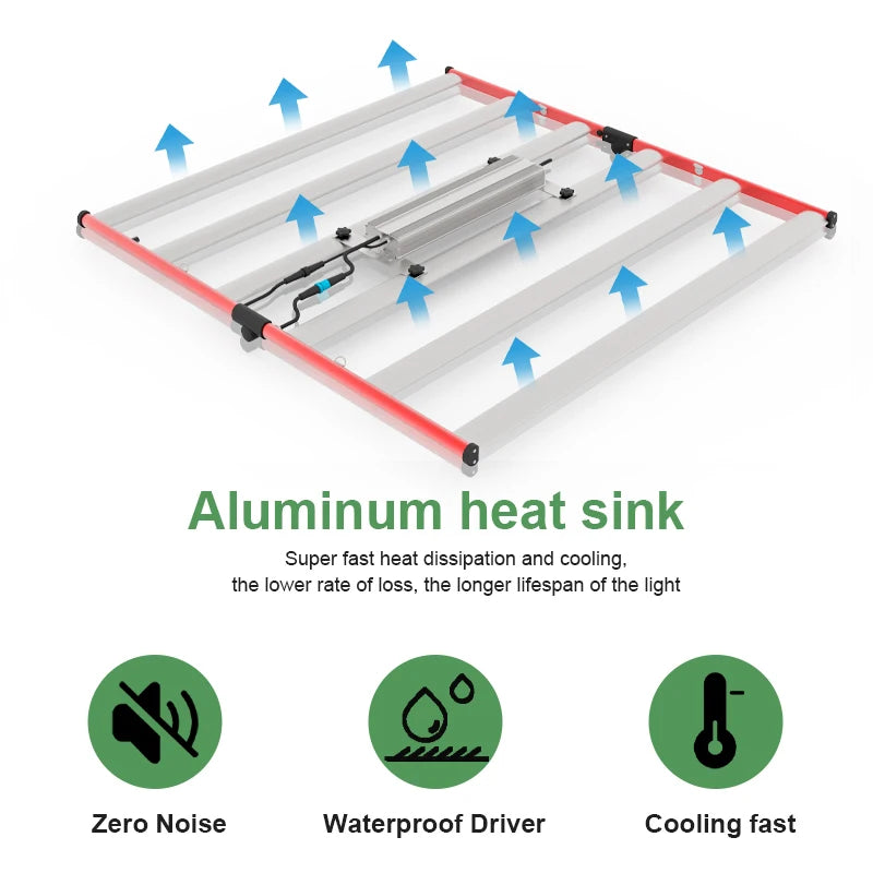 420ERS LED Grow Light Samsung Full Spectrum UV IR 240W 320W 400W 600W 800W 1000W Free Shipping Ready to Ship