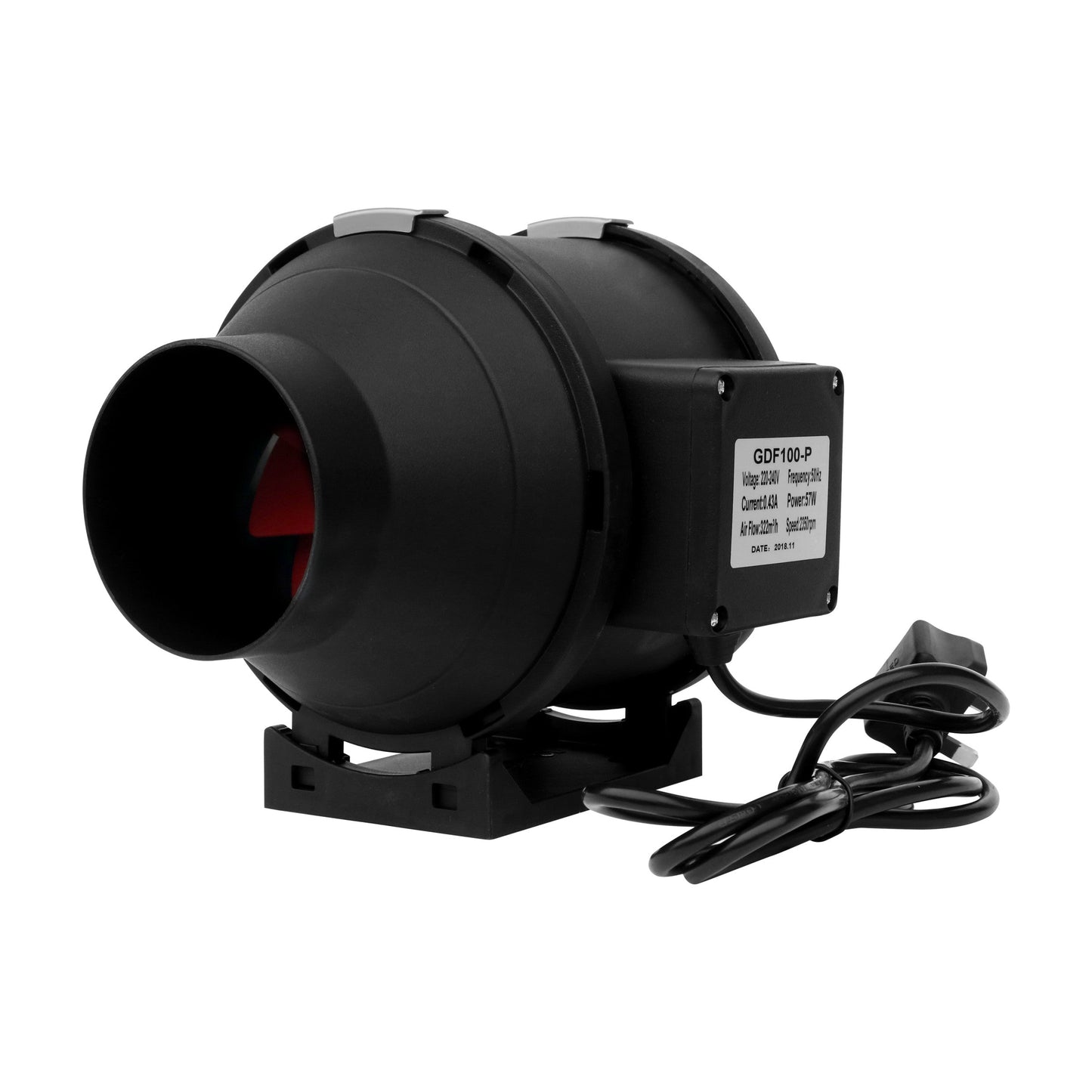 4/6/8 Inch In-line Fan for Grow Tent Growing Room