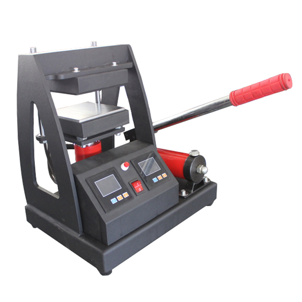 Rosin Press 15 Tons Hydraulic Manual Dual Heating Machine