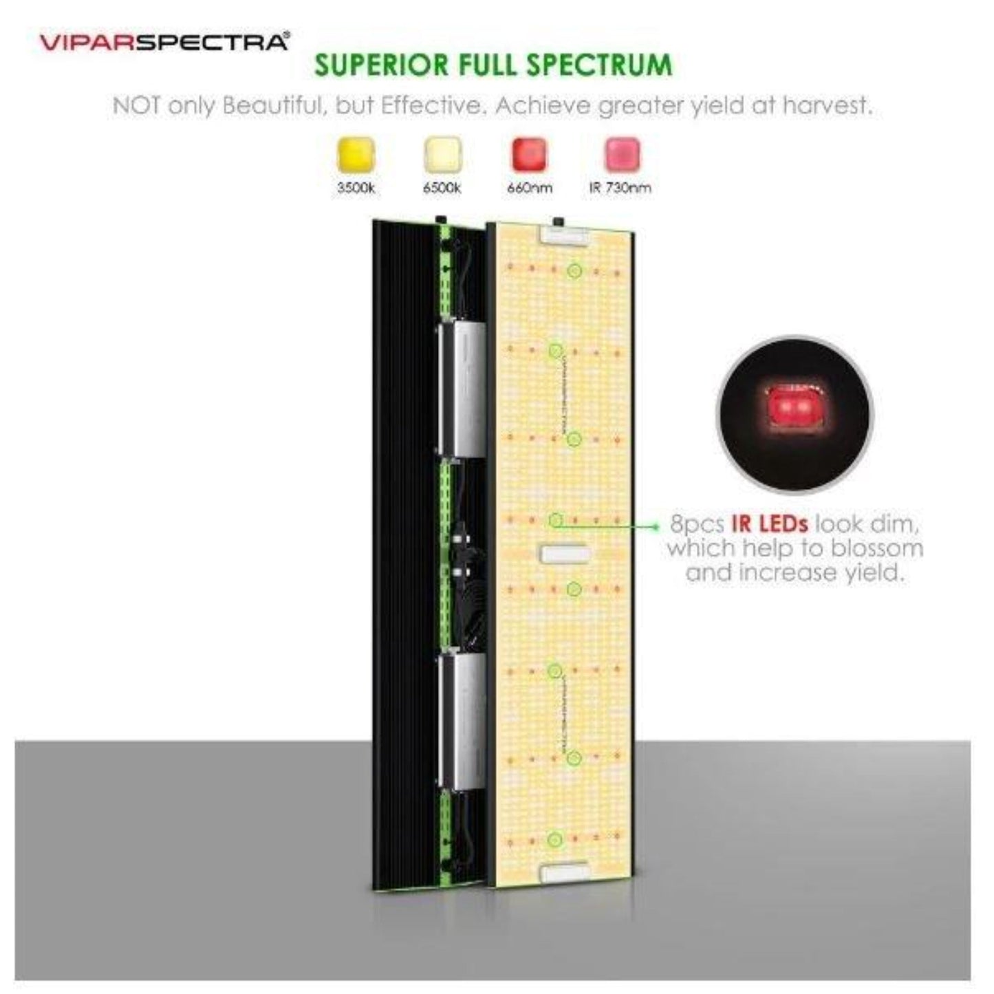 Viparspectra 400W LED Grow Light P4000