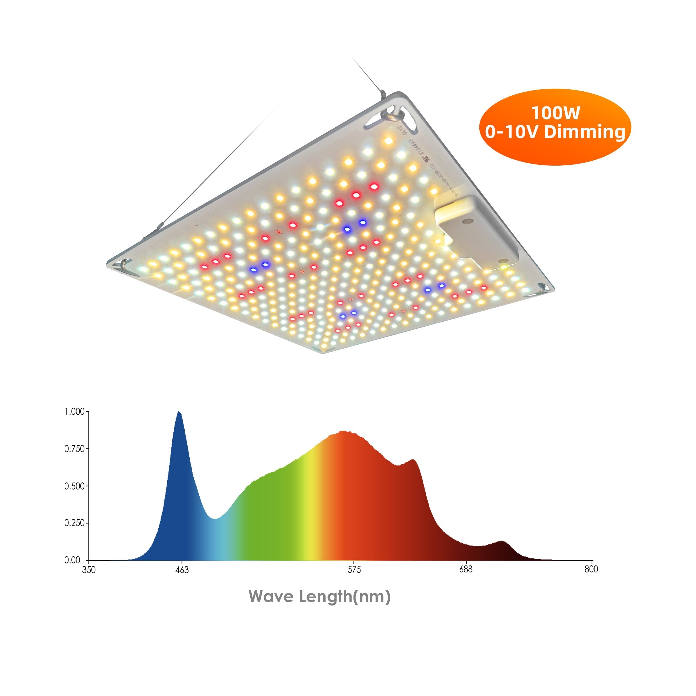 PhytoBrite 100w Quantum Board Led Grow Light