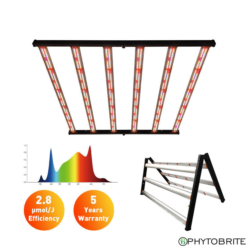 PhytoBrite 720w Led Grow Light  UV IR  2 Channels Full Spectrum