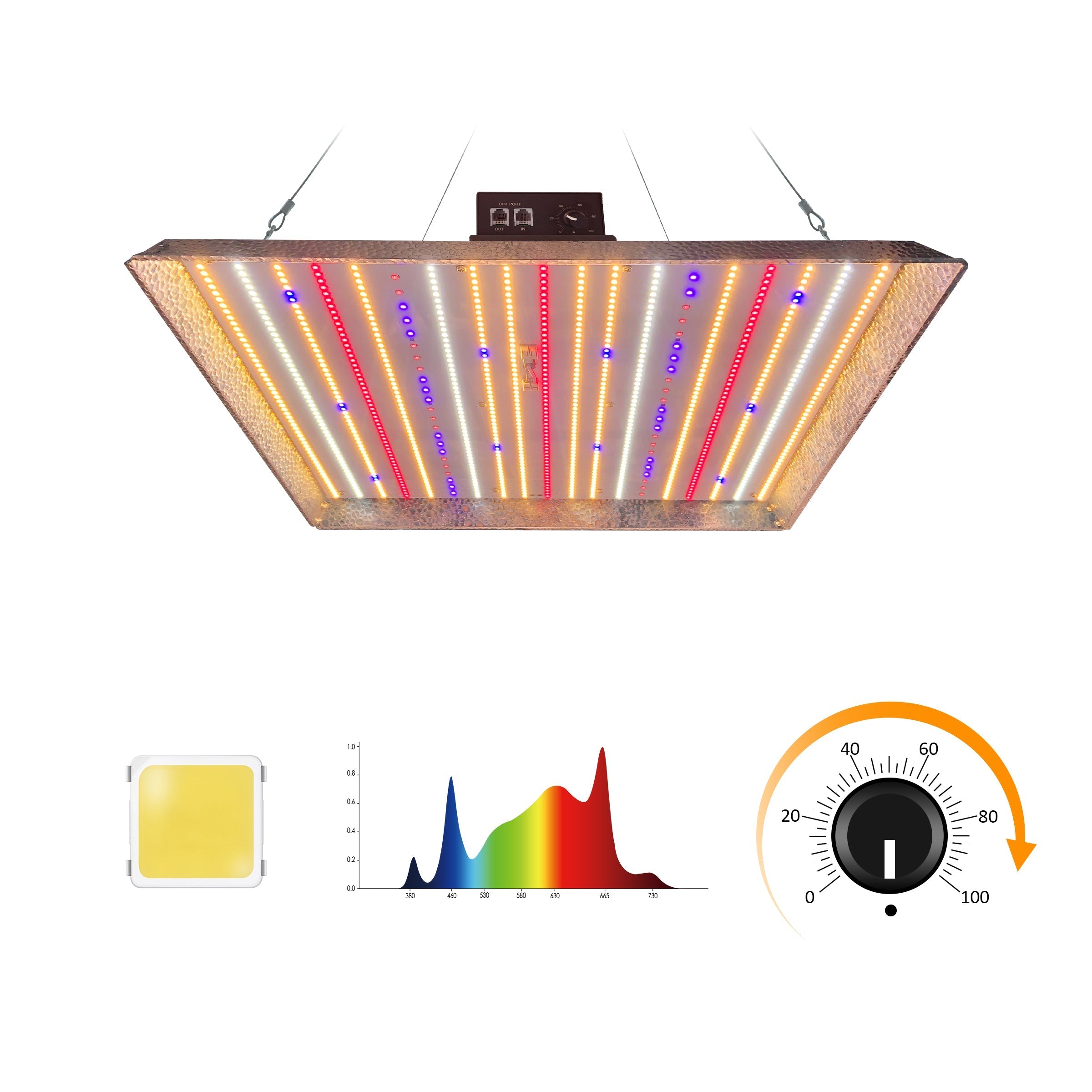 PhytoBrite 320W Quantum Board LED Grow Light