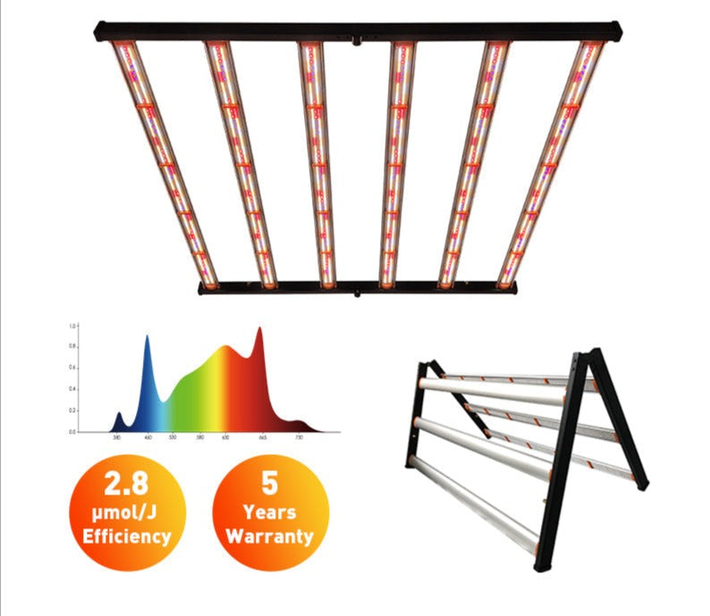 PhytoBrite 680W Led Grow Light Full Spectrum UV IR 2 Channels 