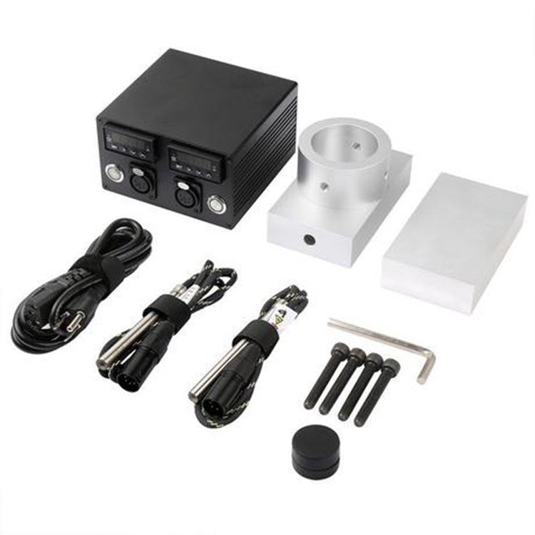 Rosin Press Plate Kit with Controller Dual Heating Rod 3"X5" 