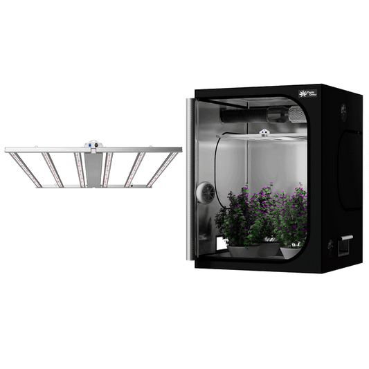 Grow Kit 5'X5' (60"x60"x80") Grow Tent with 660W LED Grow Light