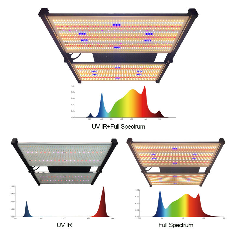 PhytoBrite 480W Led Grow Light Quantum Board UV IR