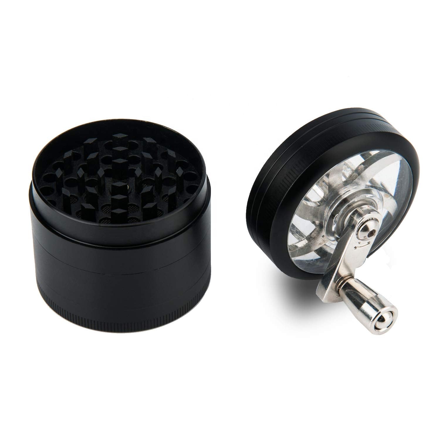 Dry Herb Tobacco Grinder 2.2 Inch 4 Piece