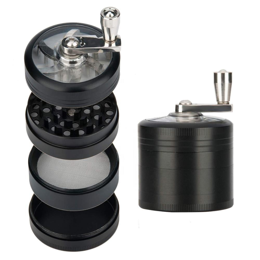 Dry Herb Tobacco Grinder 2.2 Inch 4 Piece