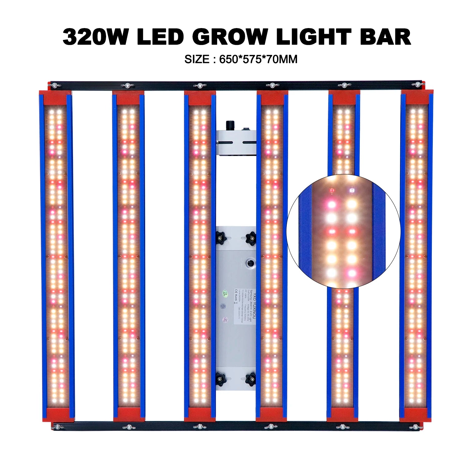 320W LED Grow Light Full Spectrum UV IR