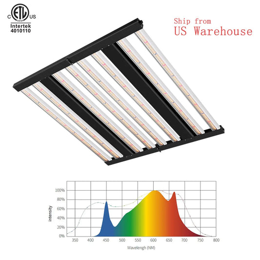 960W LED Grow Lights Full Spectrum Samsung for Indoor Growing