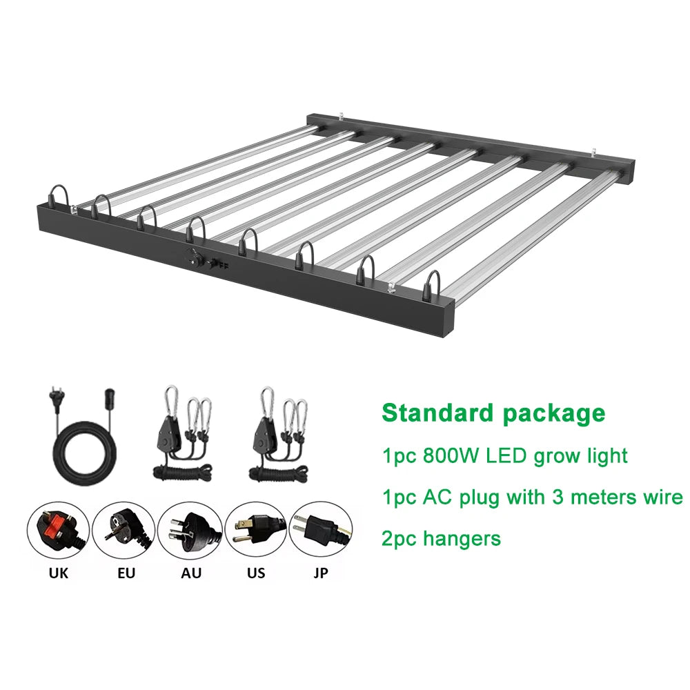 800W LED Grow Light LM301H EU US Warehouse Ready to Ship