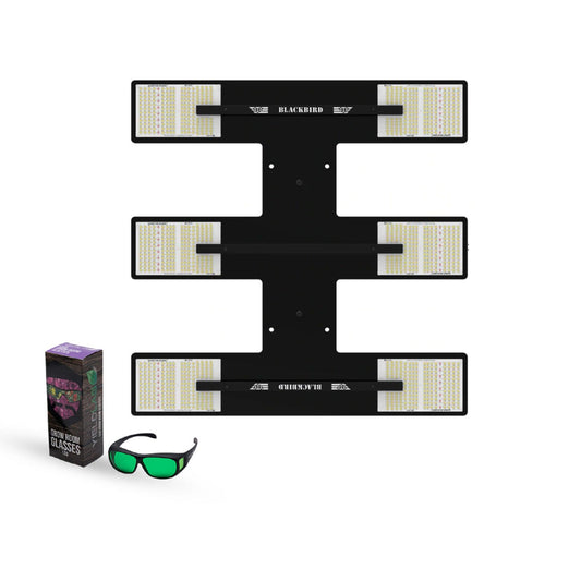 Horticulture Lighting Group 600W LED Grow Light Blackbird Full Spectrum