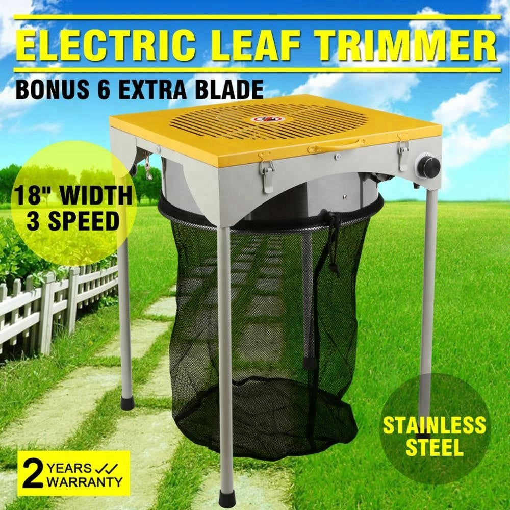 Leaf Trimmer 18 inch Table Automatic