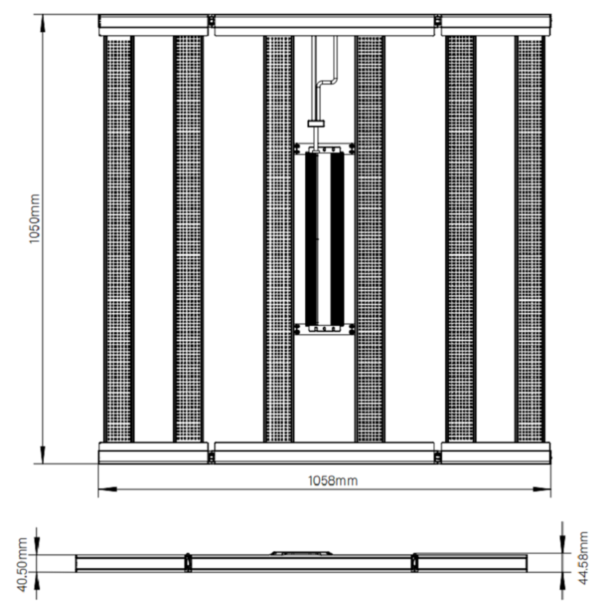 Enlite Horti 780W LED Grow Light FLA-780