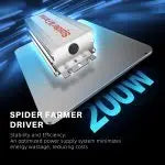 Spider Farmer 200W LED Grow Light SF2000 Pro Samsung LM301H EVO