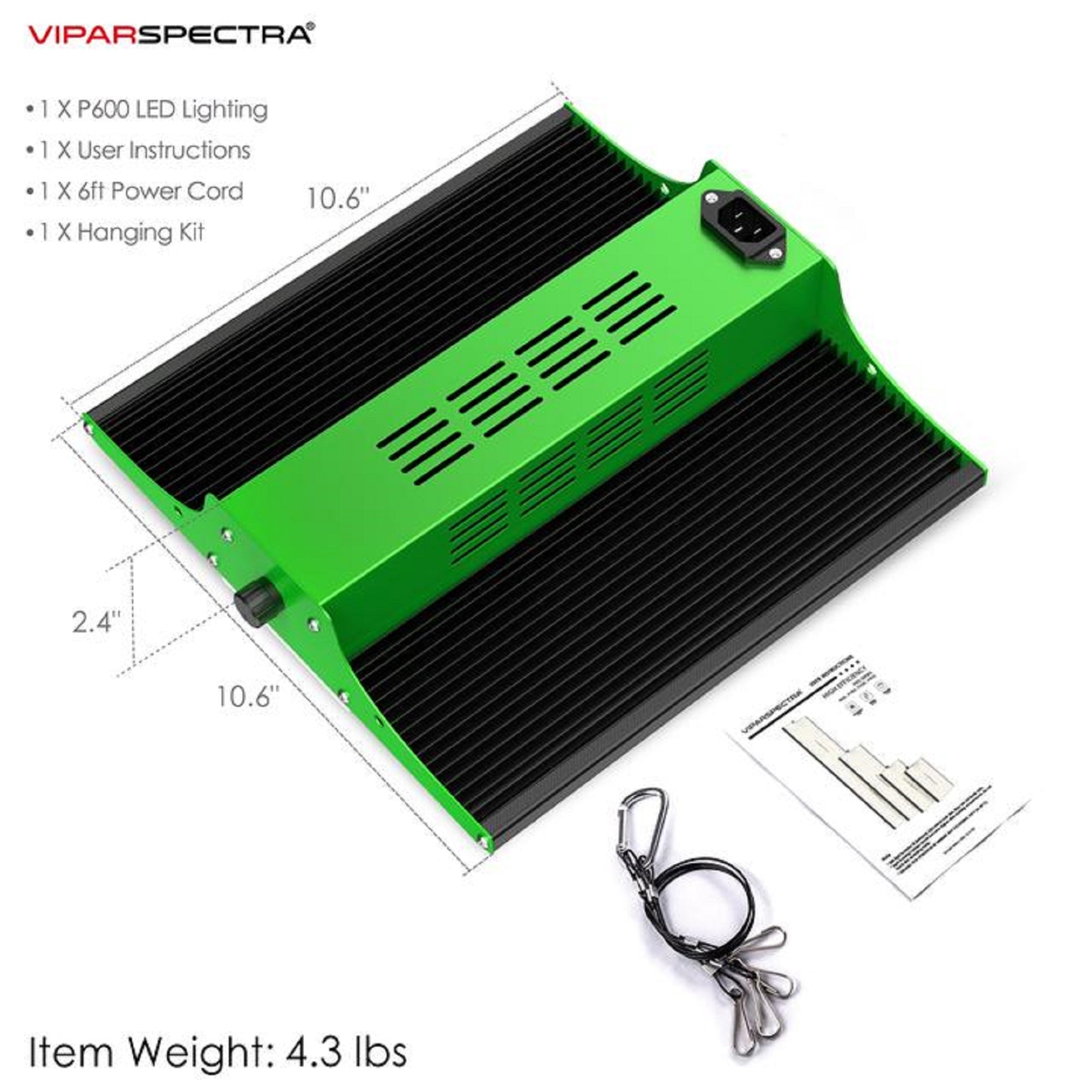 Viparspectra 95W LED Grow Light