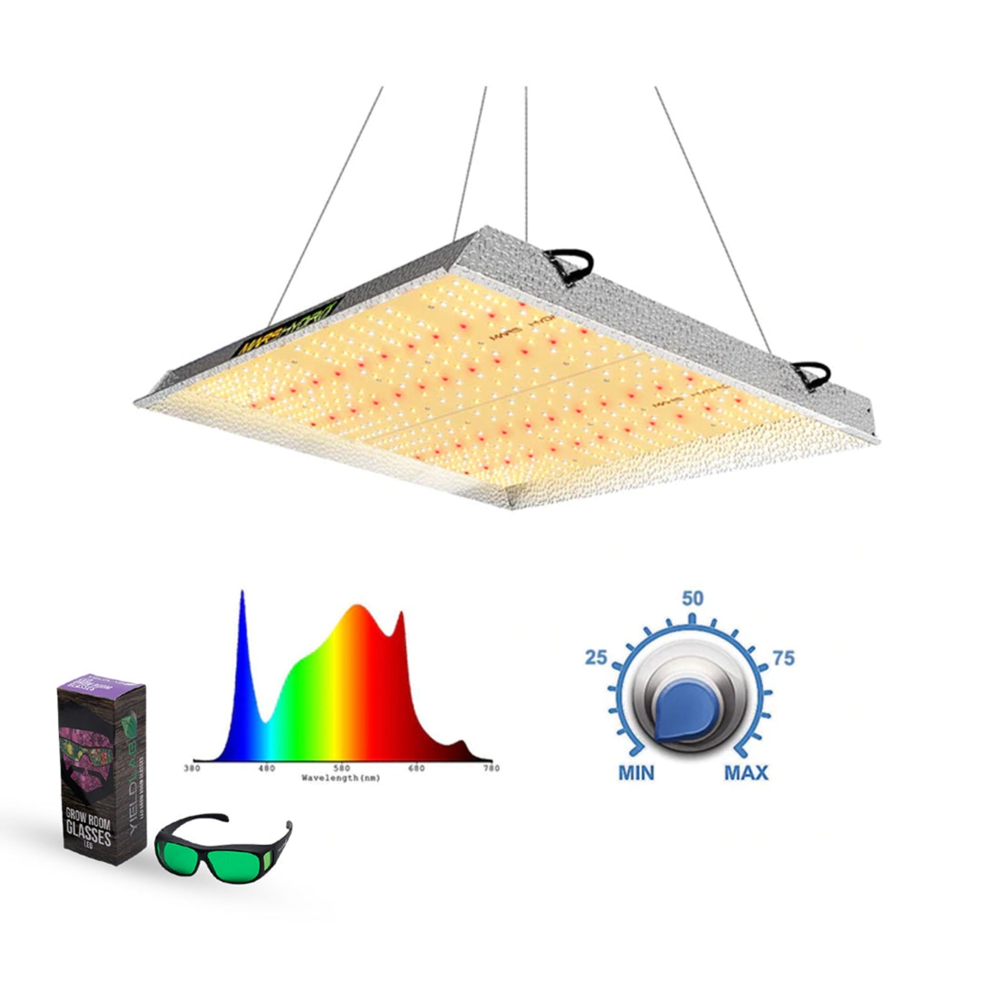 Mars Hydro 450W LED Grow Light TS 3000