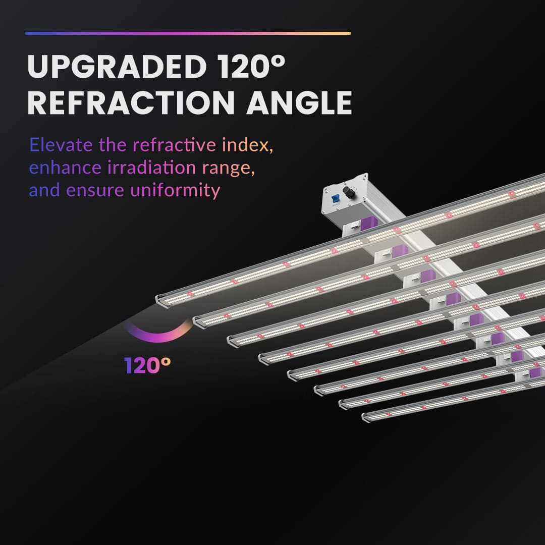 1000W LED Grow Light Full Spectrum Covering 5x5 / 6x6 Grow Tents