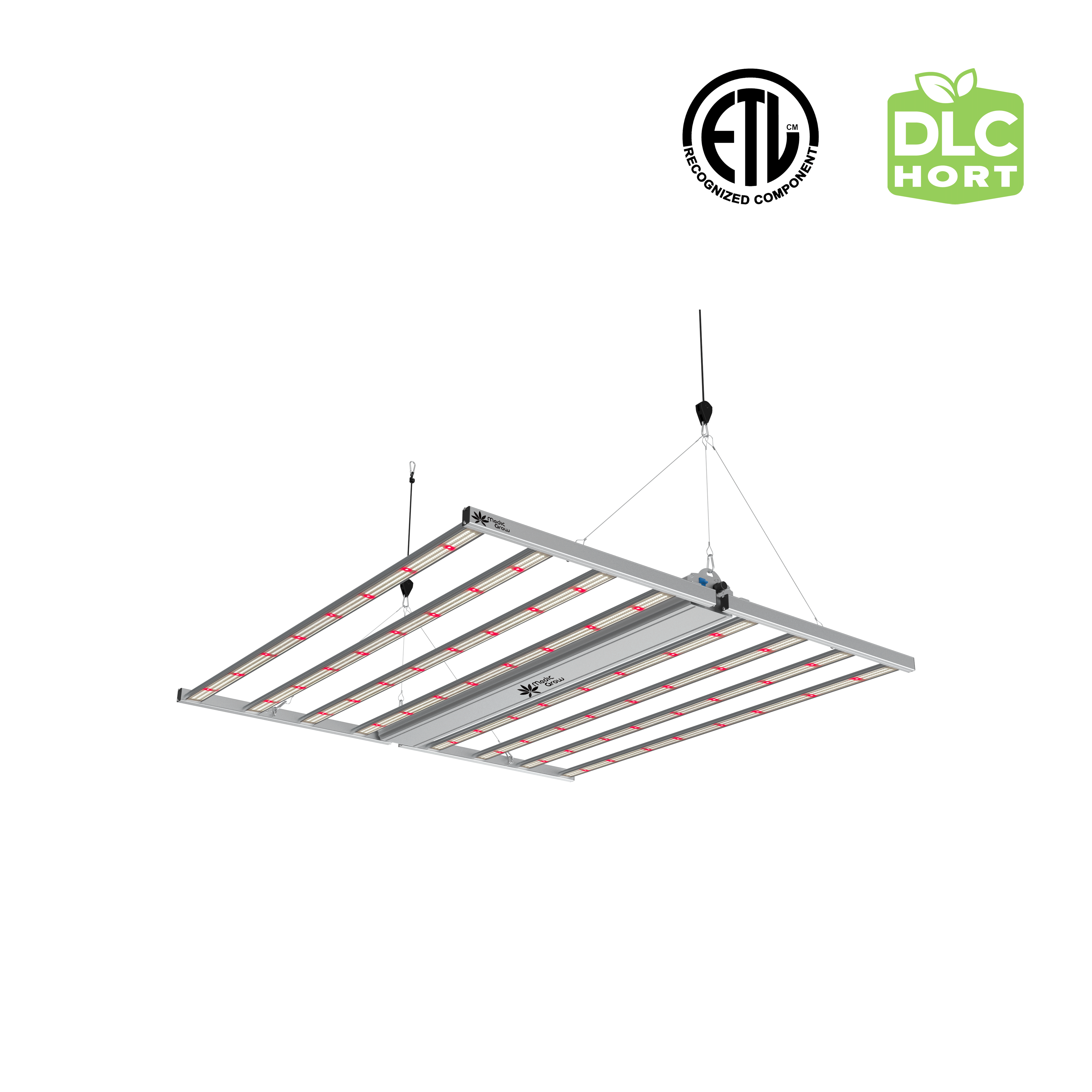 760W LED Grow Lights Full-Spectrum for Commercial Greenhouse