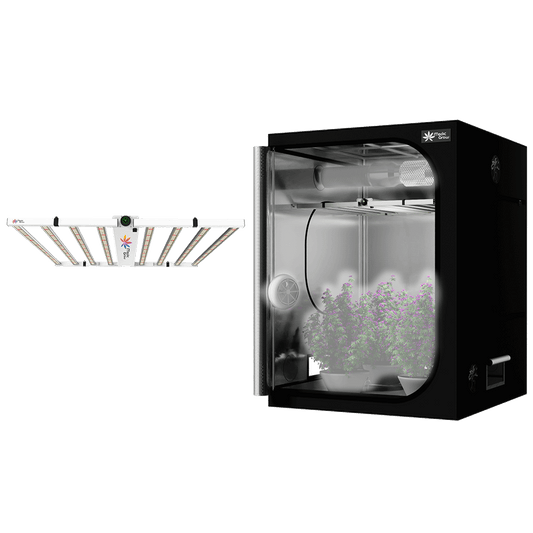 Grow Kit 5'X5' (60"x60"x80") Grow Tent with 780W LED Grow Light Smart Control
